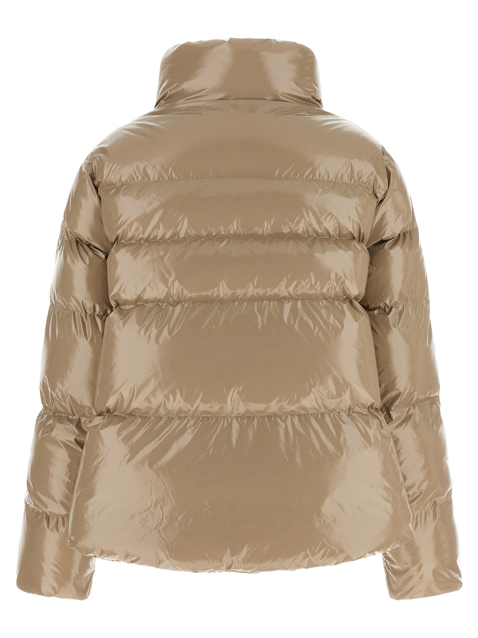 PINKO Beige Polyamide Full-Length Jacket