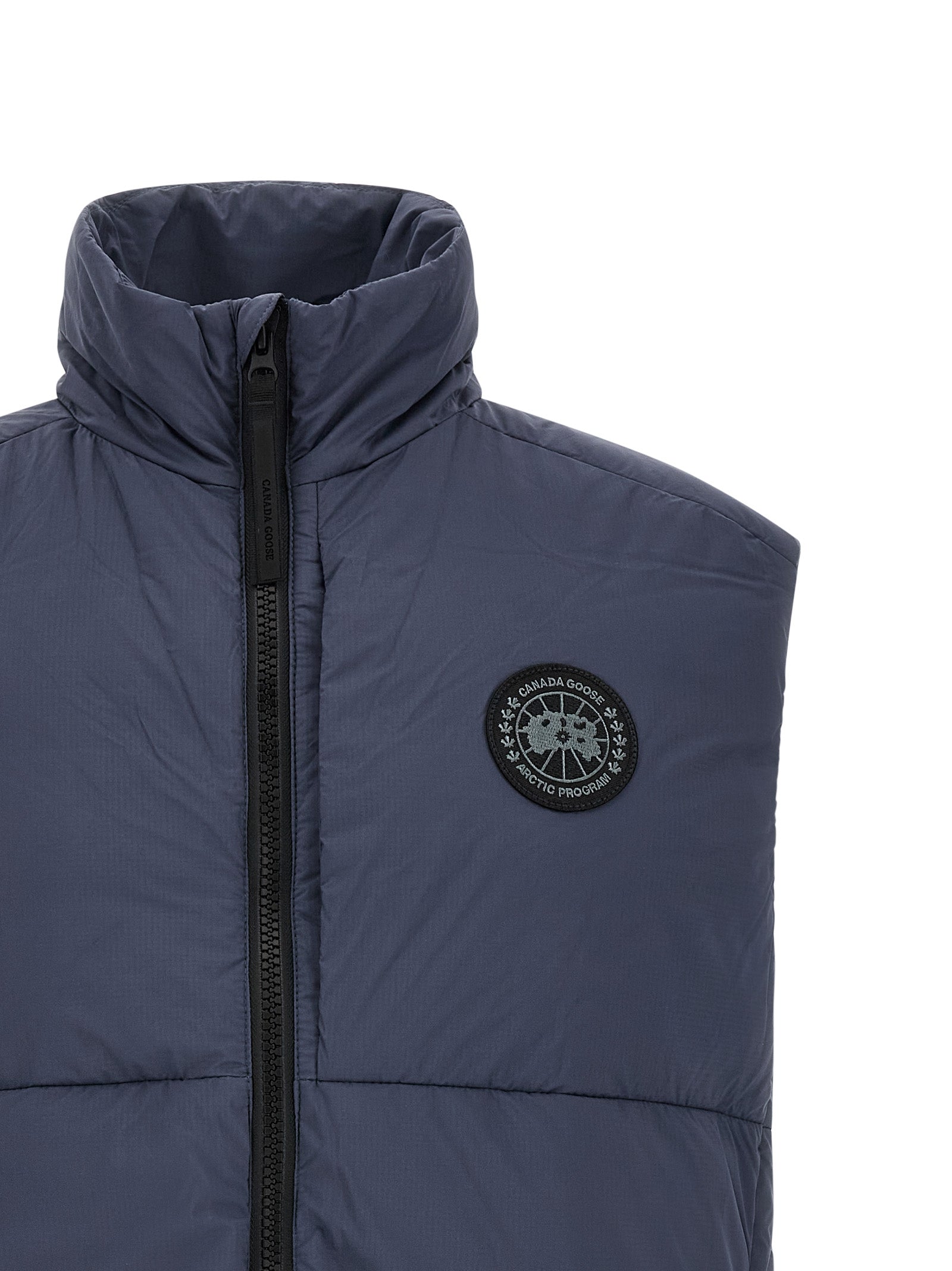 Canada Goose Blue Polyamide Sleeveless Jacket