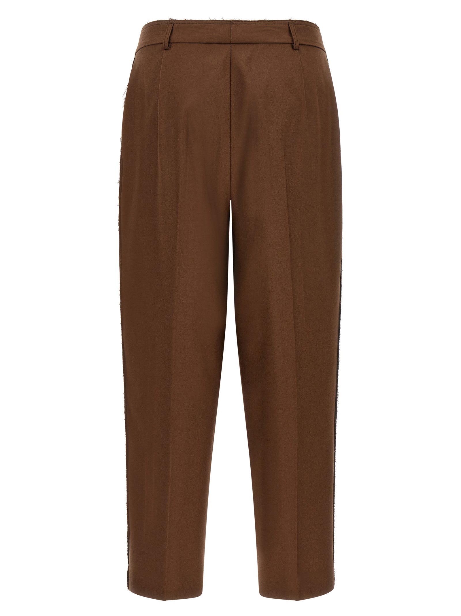 Gianluca Capannolo Beige Wool Casual Pants