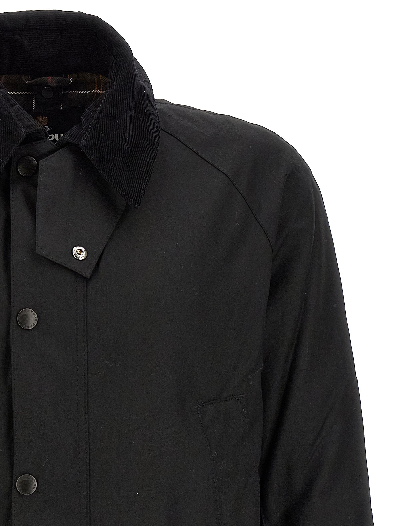 Barbour Black Cotton Jacket