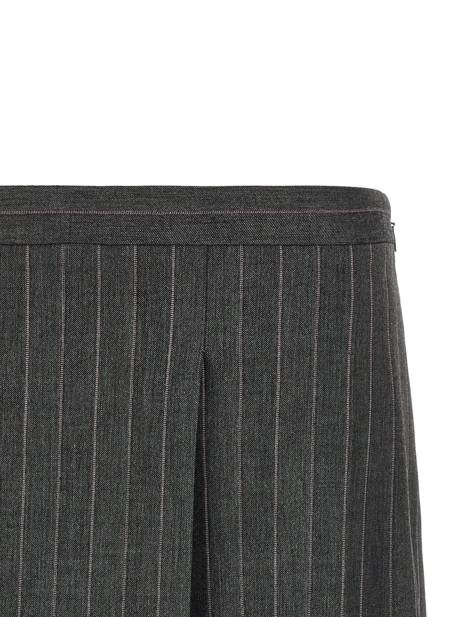 PINKO Gray Polyester Long Skirt