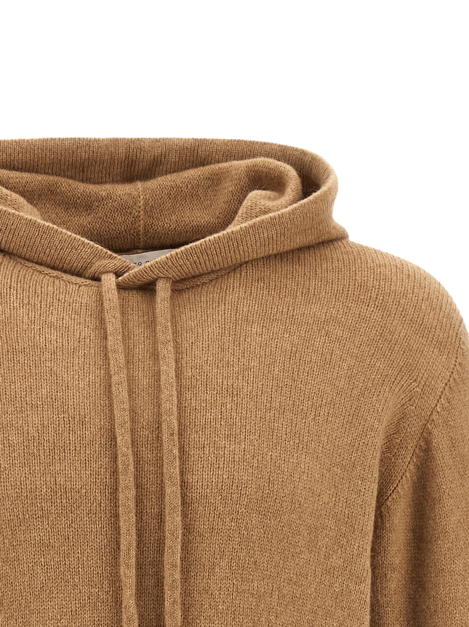 Roberto Collina Beige Wool Cardigan