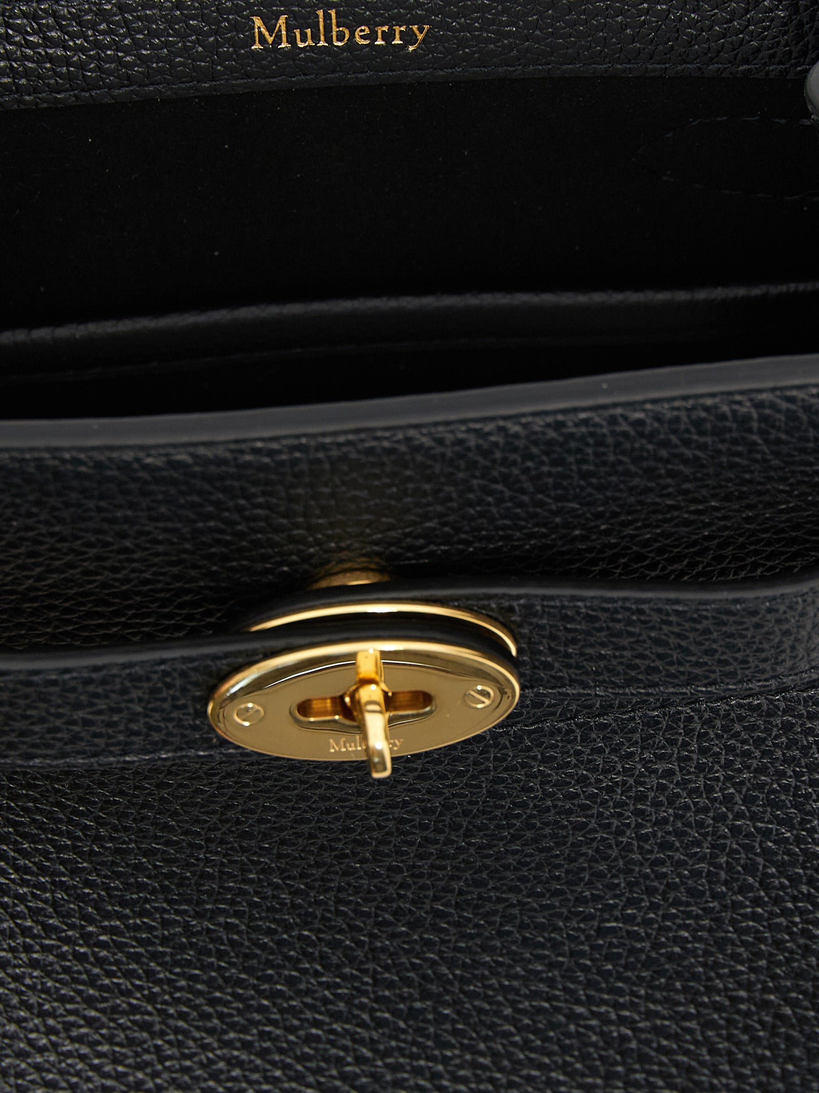 Mulberry Black Calfskin Crossbody Bag