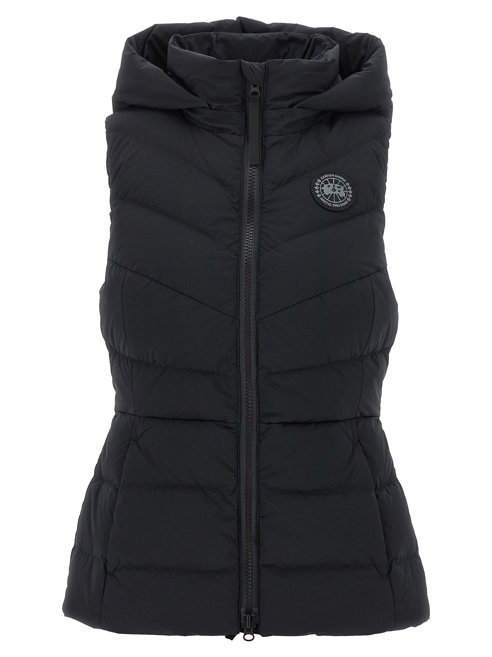 Canada Goose Black Polyamide Sleeveless Jacket