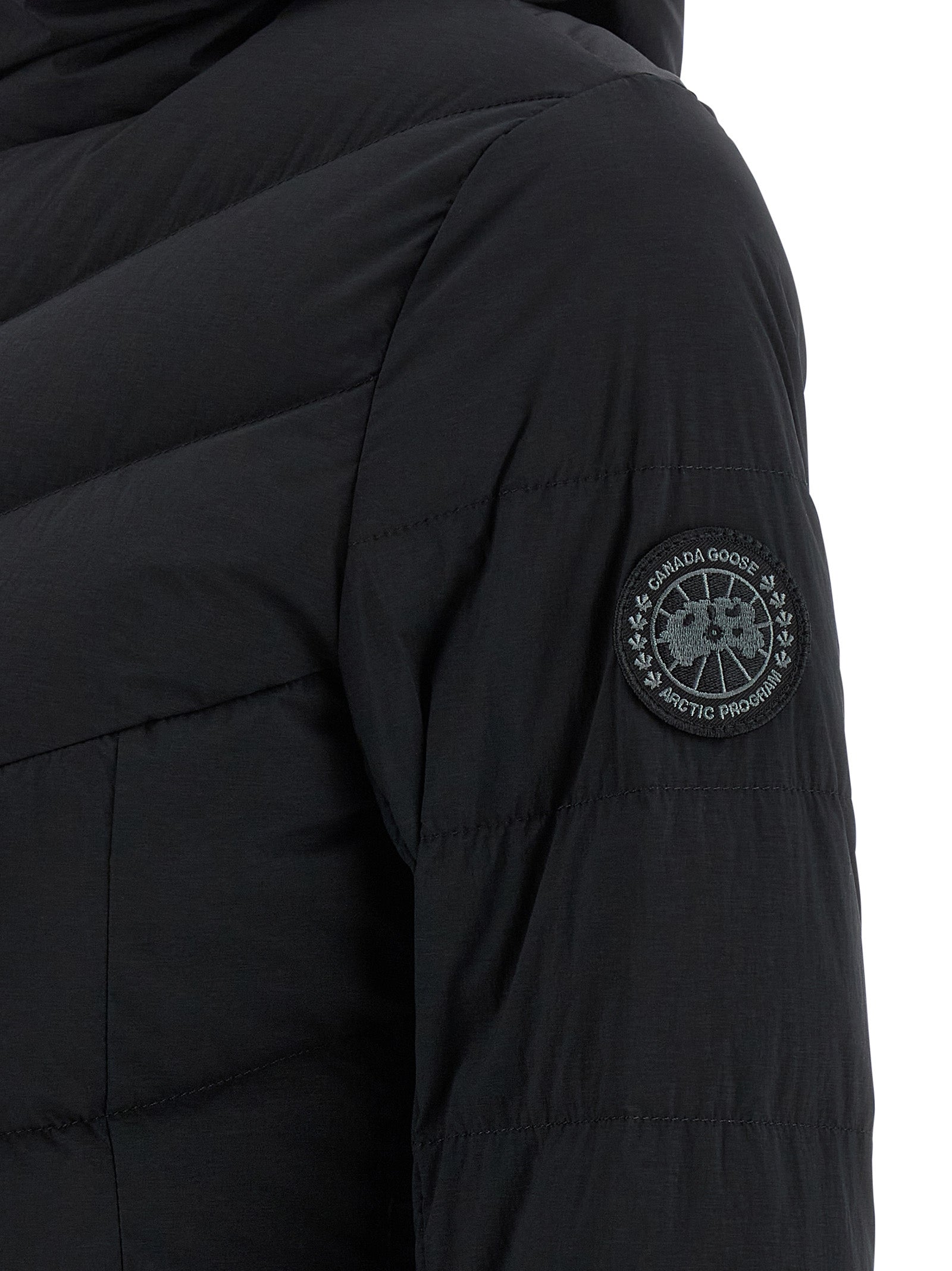 Canada Goose Black Polyamide Full-Length Jacket