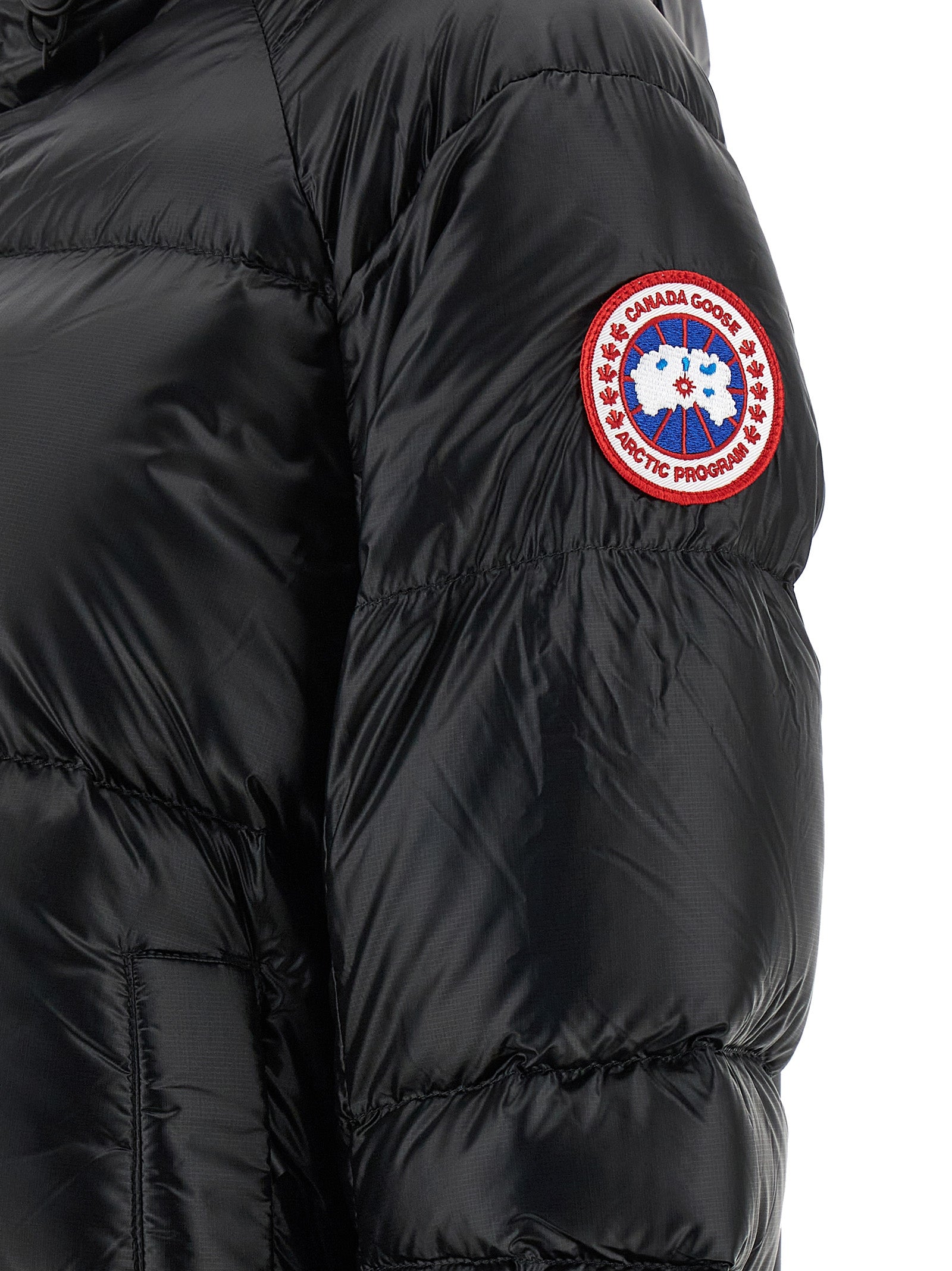 Canada Goose Black Polyamide Full-Length Jacket
