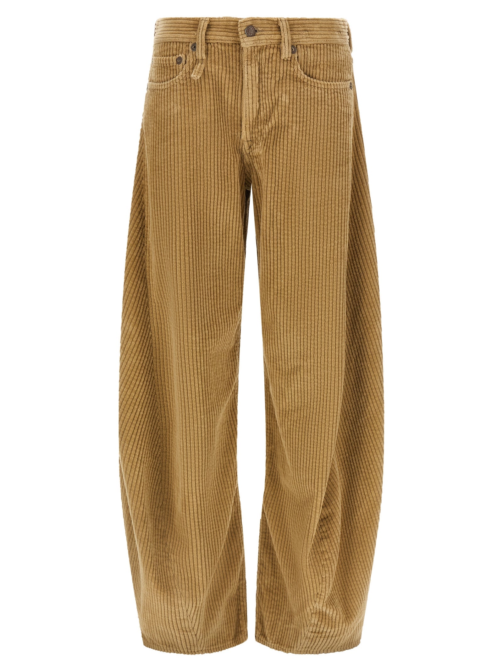 R13 Beige Cotton Casual Pants