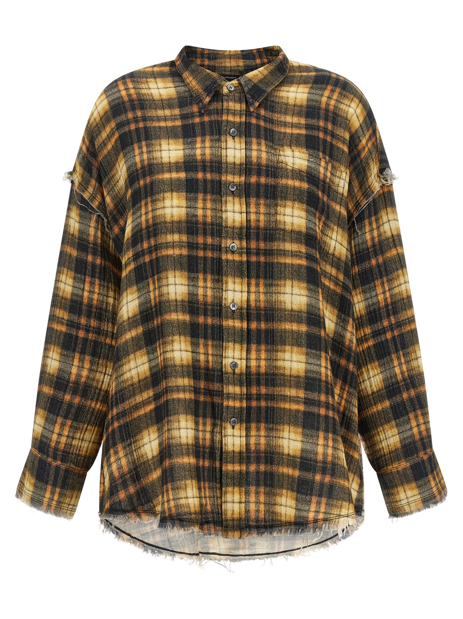 R13 Brown Cotton Blouse