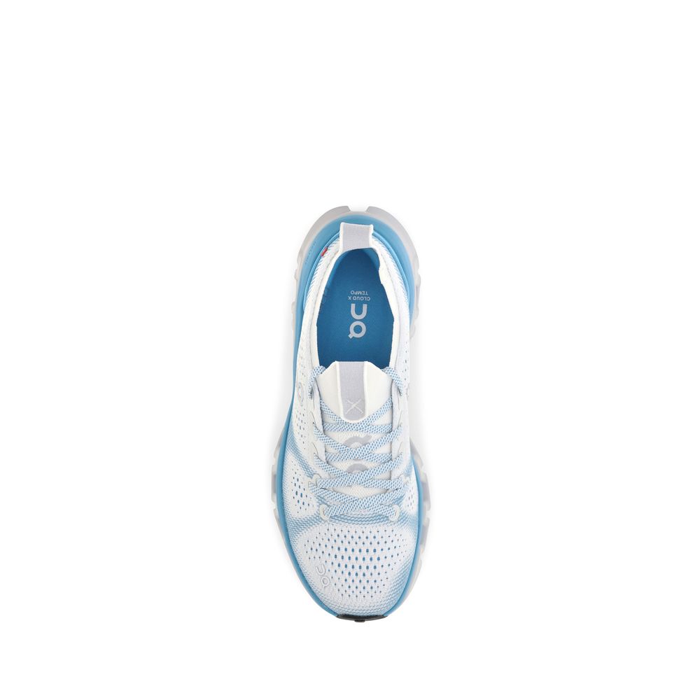 ON Blue Fabric Athletic Sneakers