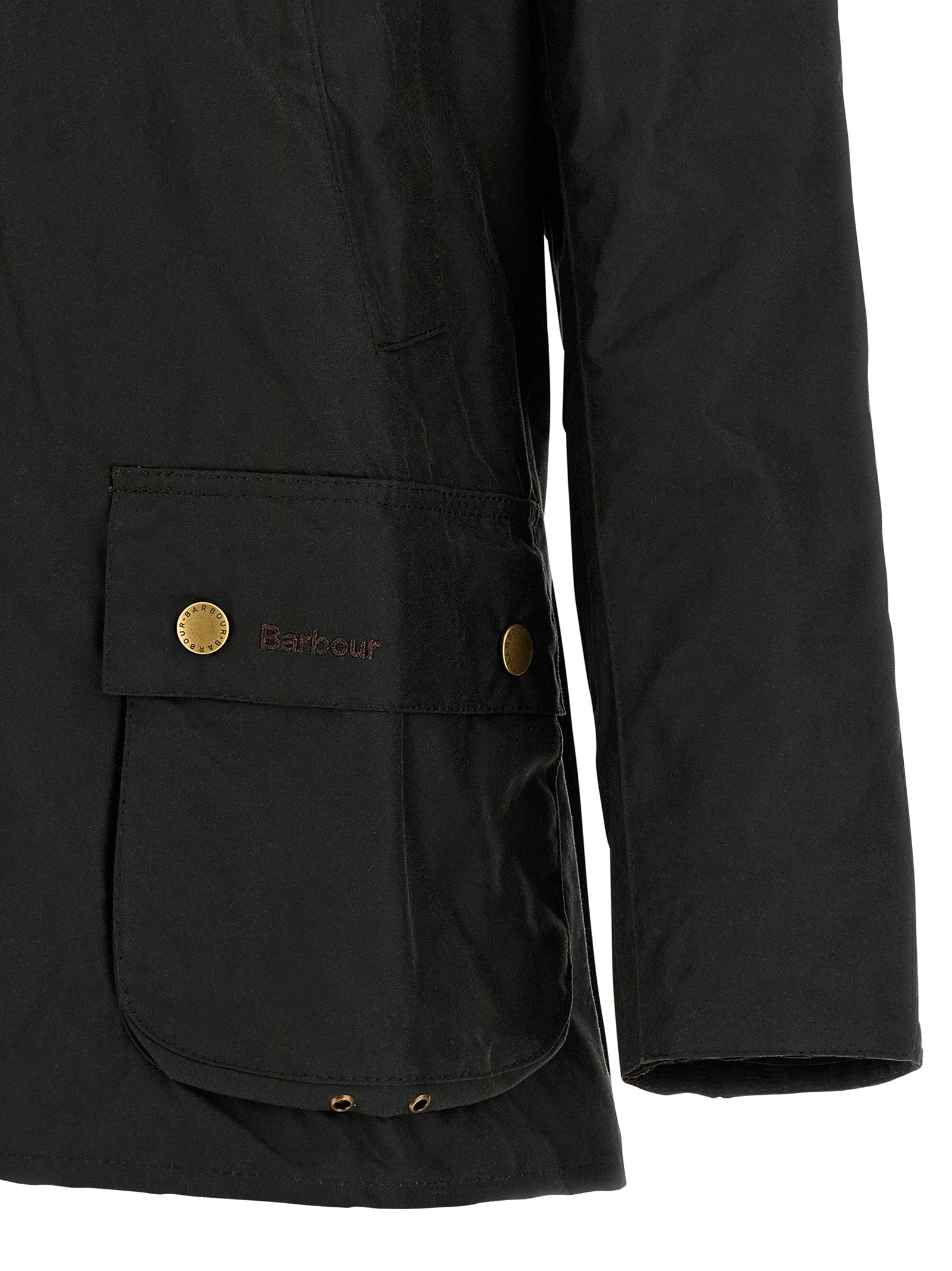 Barbour Bicolor Cotton Shell Jacket