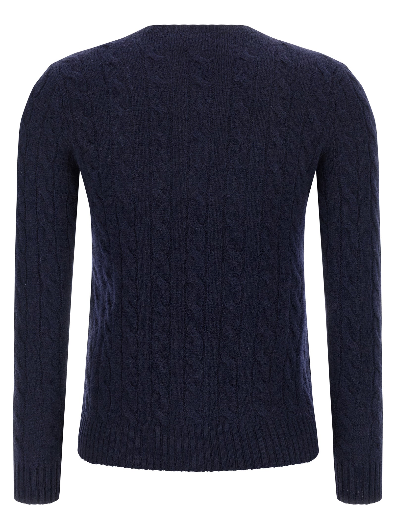Polo Ralph Lauren Blue Wool Cardigan