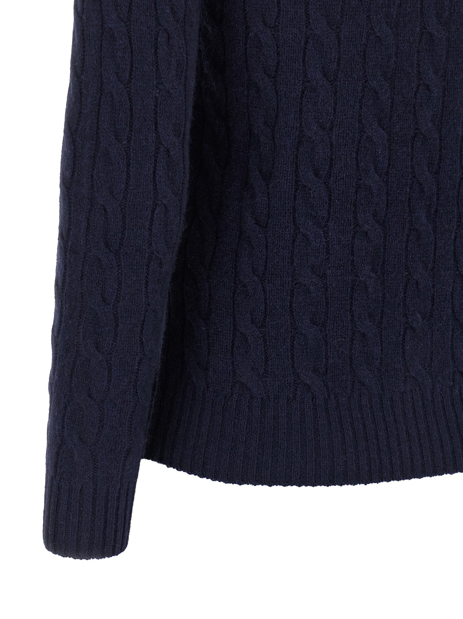 Polo Ralph Lauren Blue Wool Cardigan