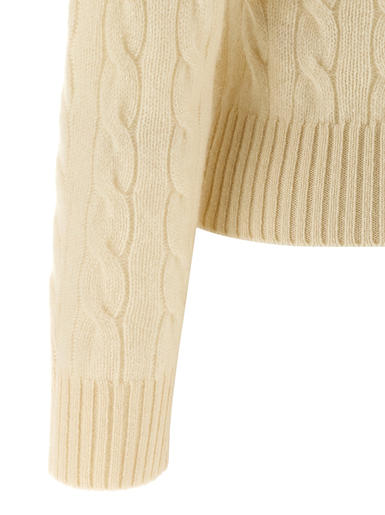 Polo Ralph Lauren White Wool Polo Shirt