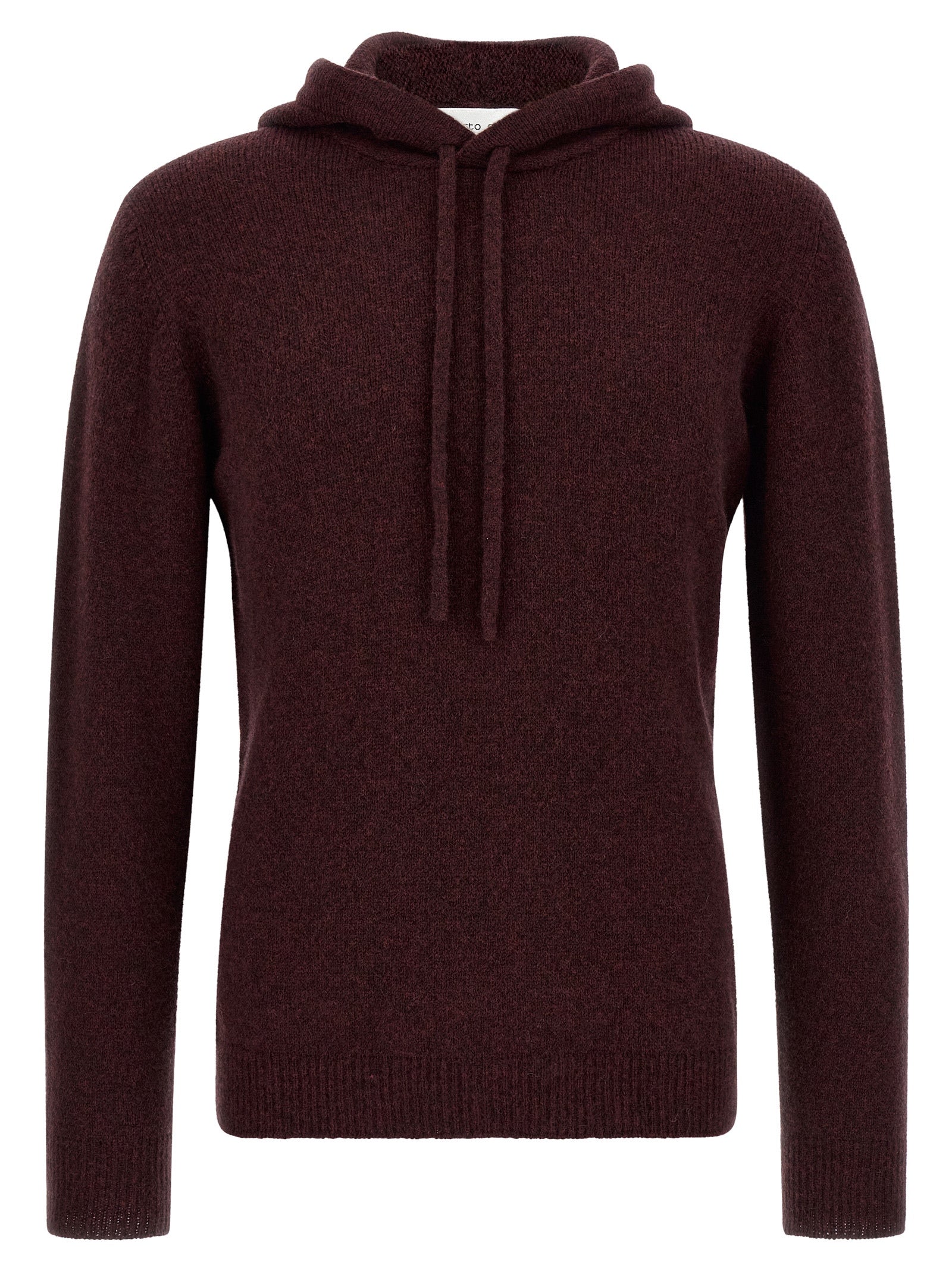 Roberto Collina Bordeaux Wool Cardigan
