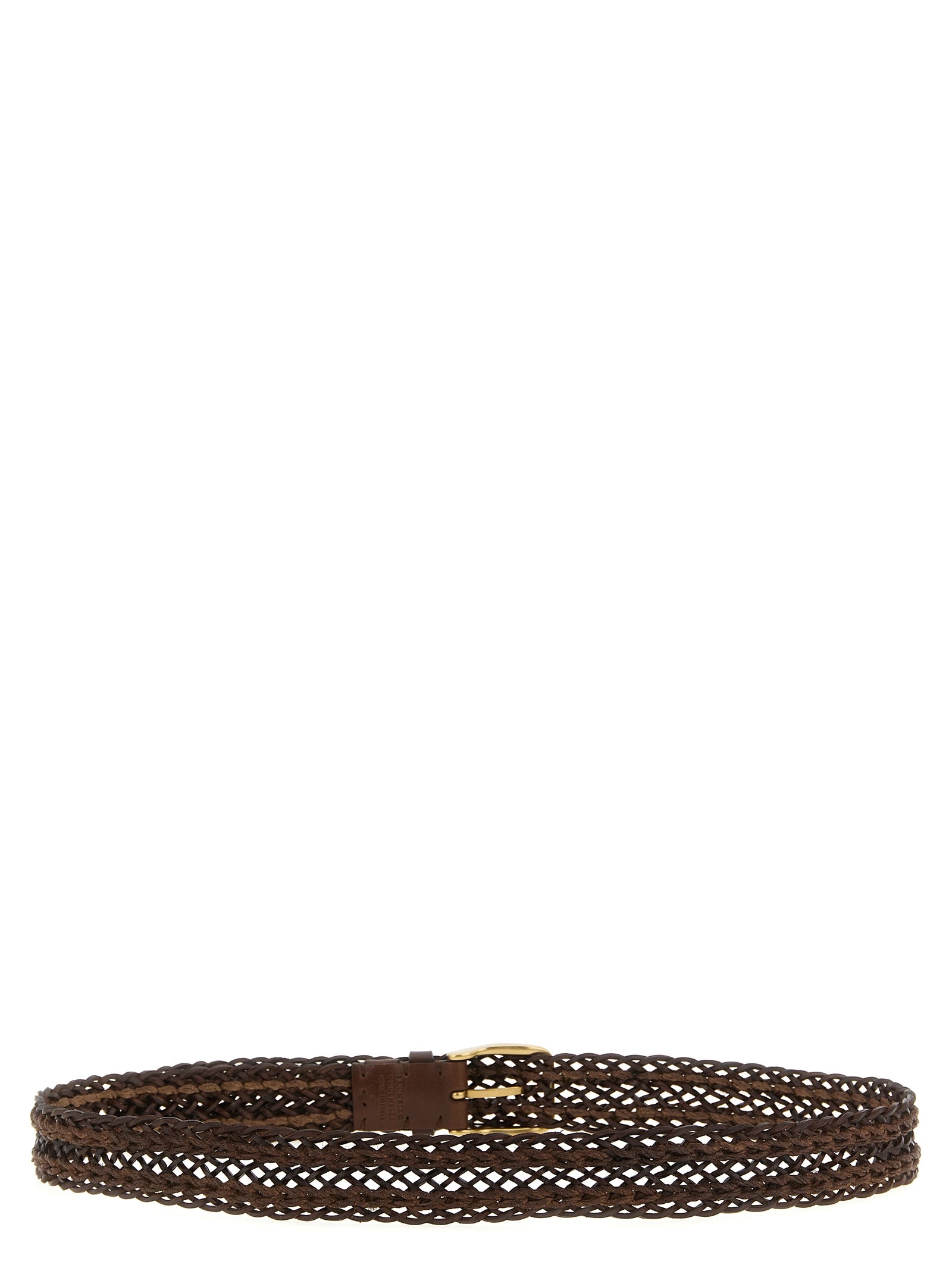Brunello Cucinelli Brown Calfskin Belt