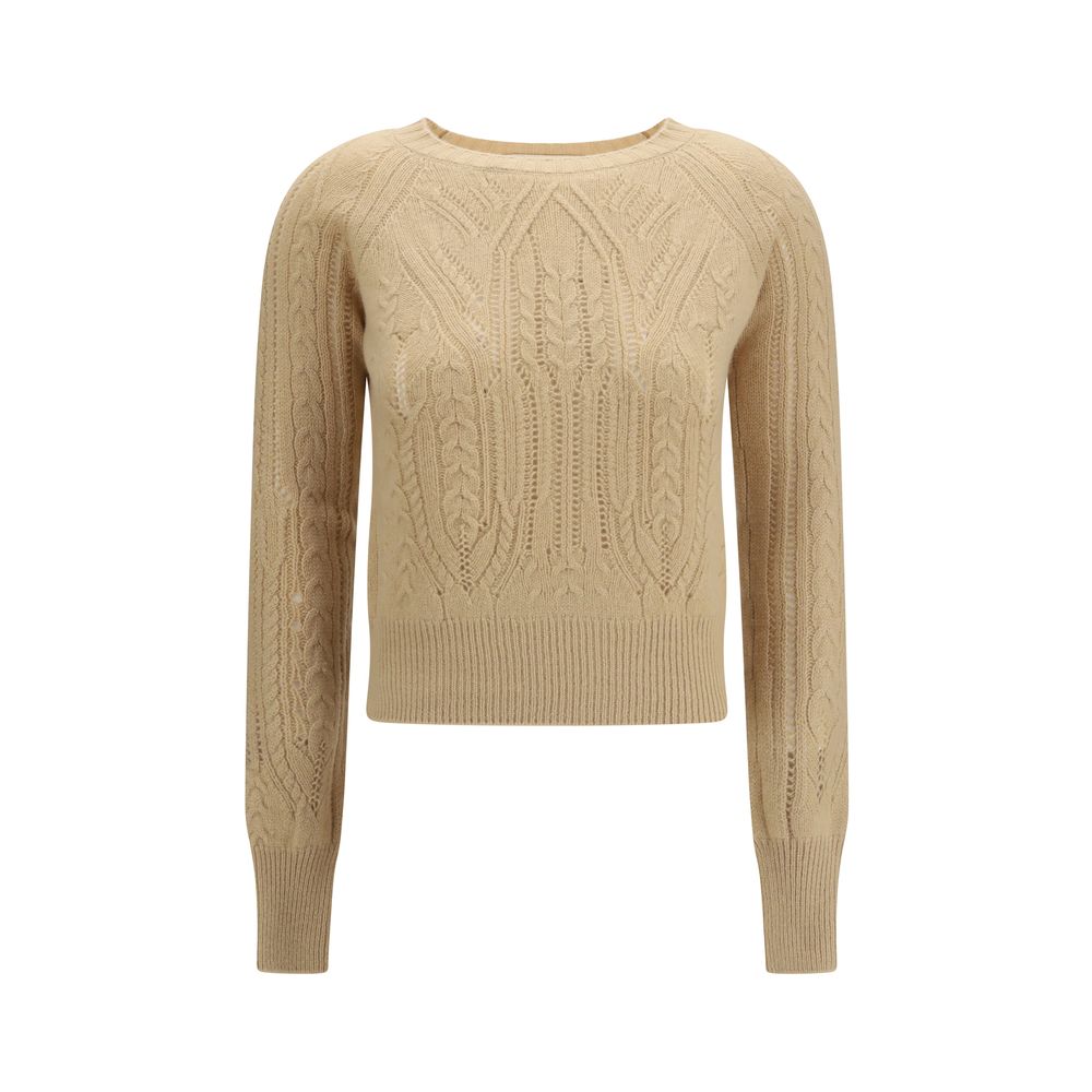 Ermanno Scervino Beige Cashmere Sweater