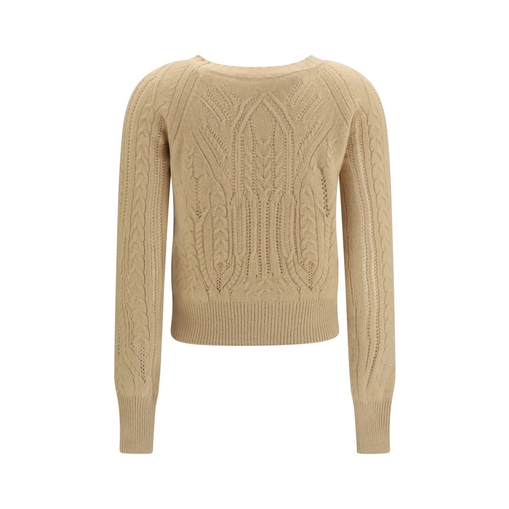 Ermanno Scervino Beige Cashmere Sweater