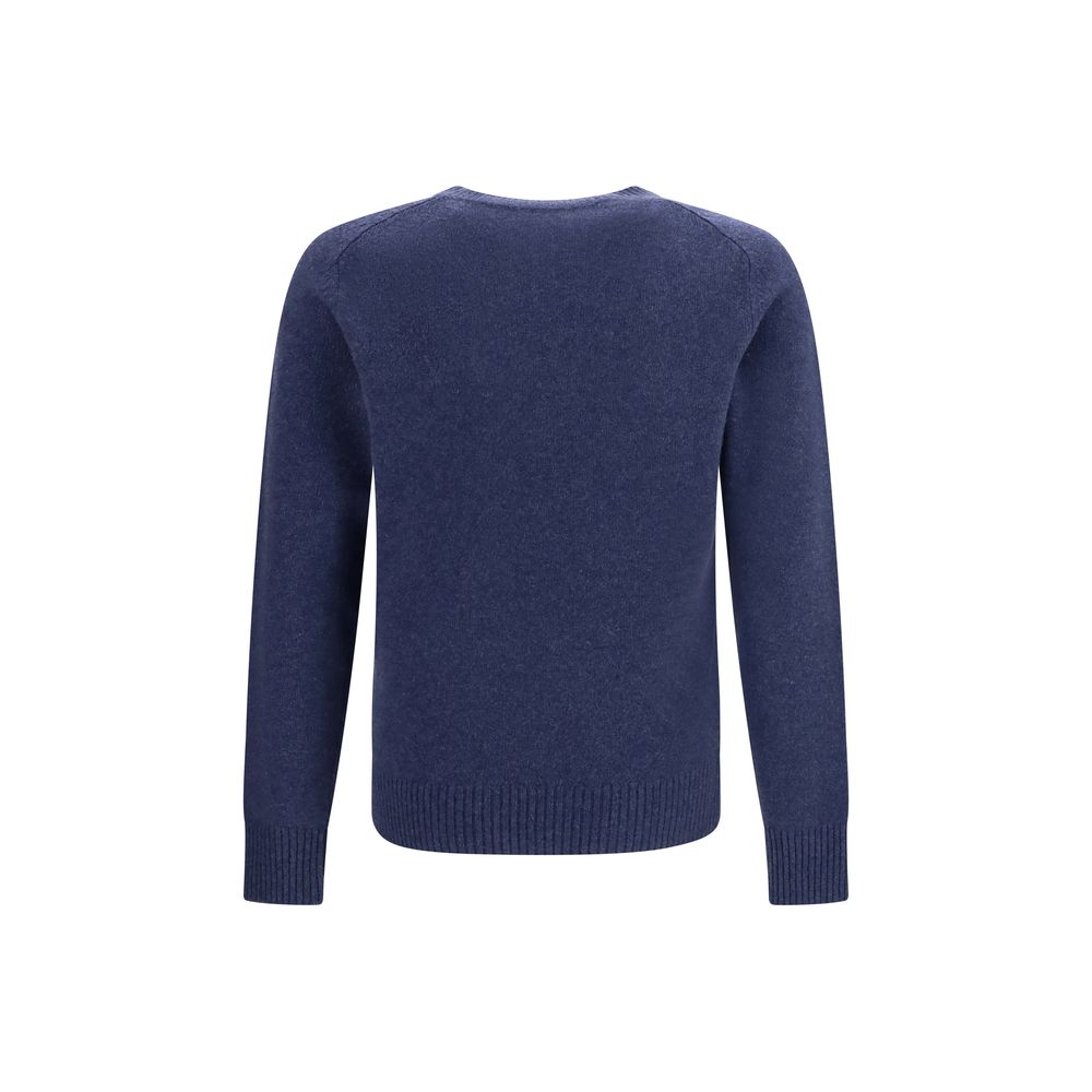 Brooksfield Blue Cashmere Sweatshirt