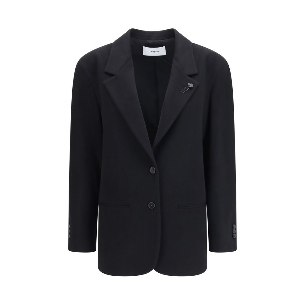 Lardini Black Cashmere Blazer