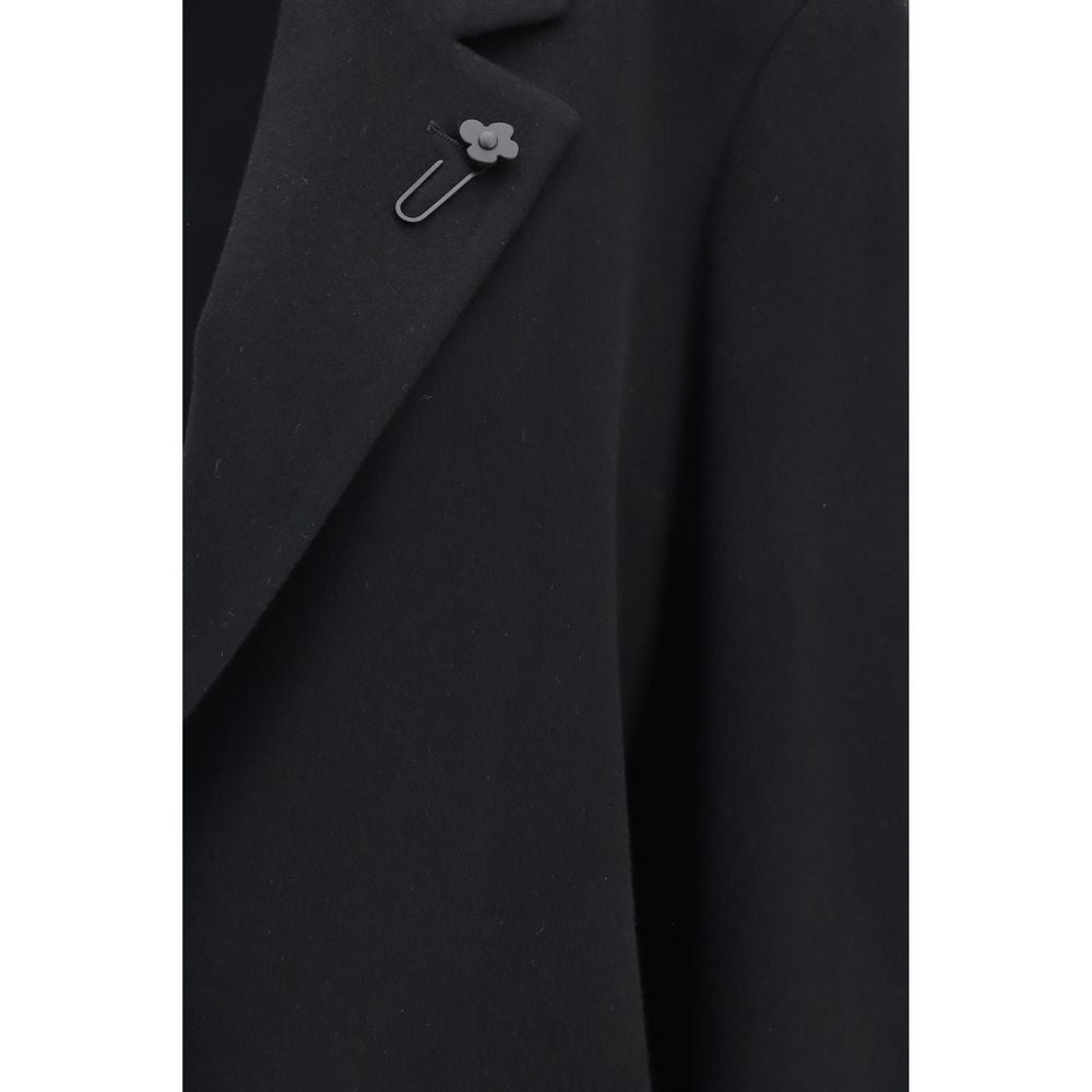 Lardini Black Cashmere Blazer