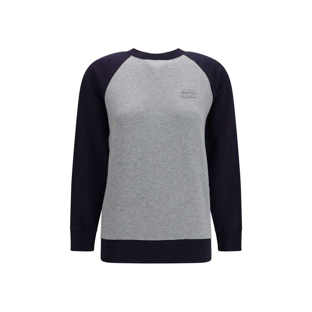 Miu Miu Multicolor Cotton Sweatshirt