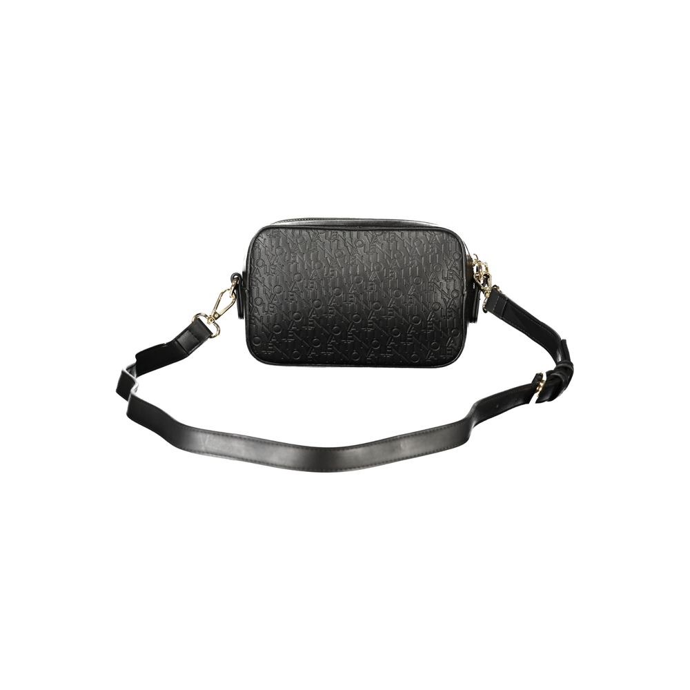 Mario Valentino Black Polyurethane Women's Bag
