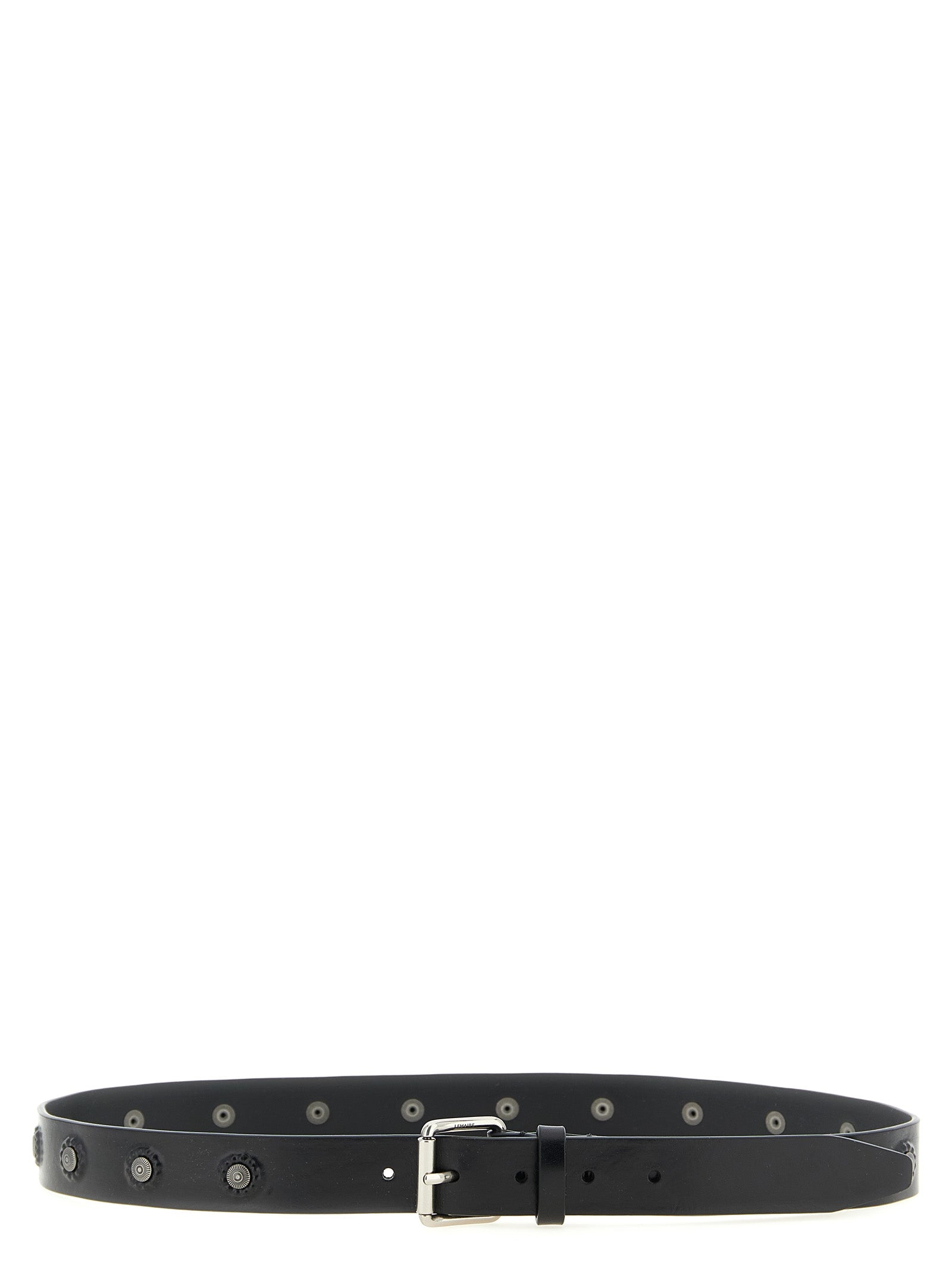 Lemaire Black Calfskin Regular Belt