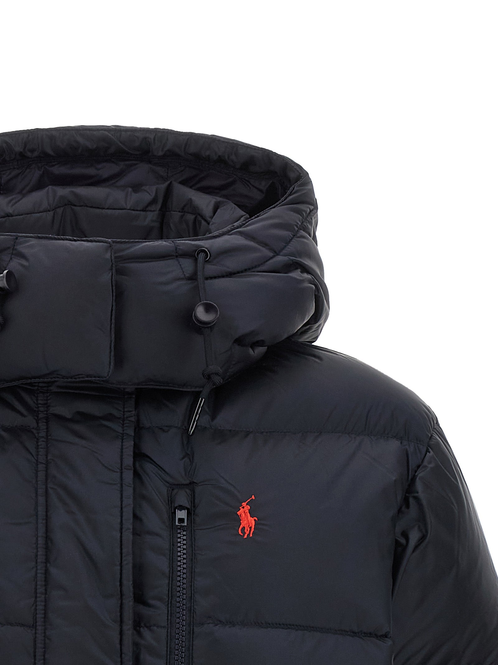 Polo Ralph Lauren Blue Nylon Full-Length Jacket