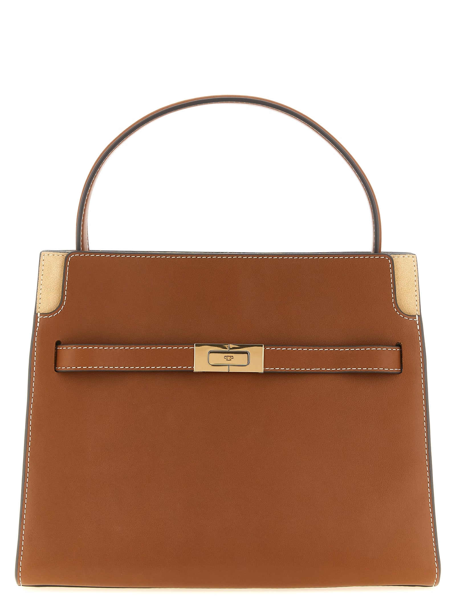 Tory Burch Brown Cowhide Crossbody Bag