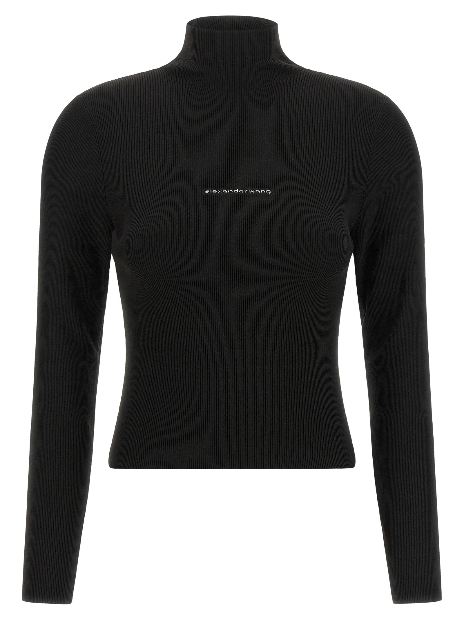 Alexander Wang Black Polyamide Cardigan
