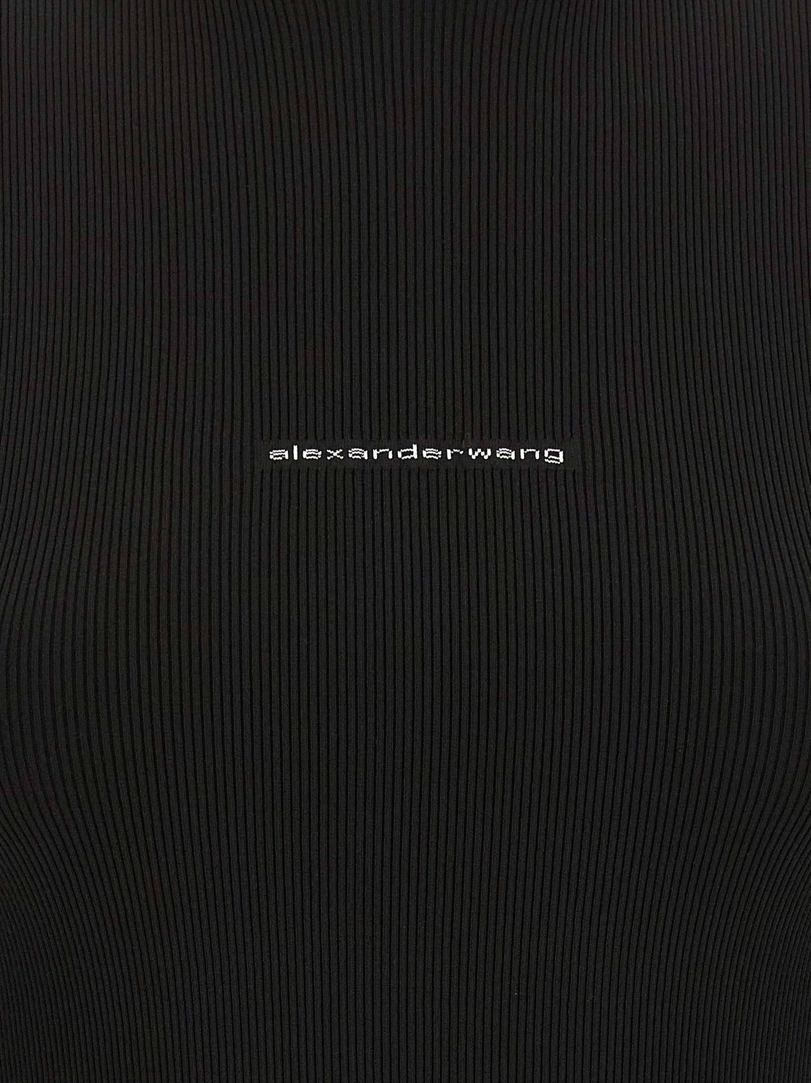 Alexander Wang Black Polyamide Cardigan
