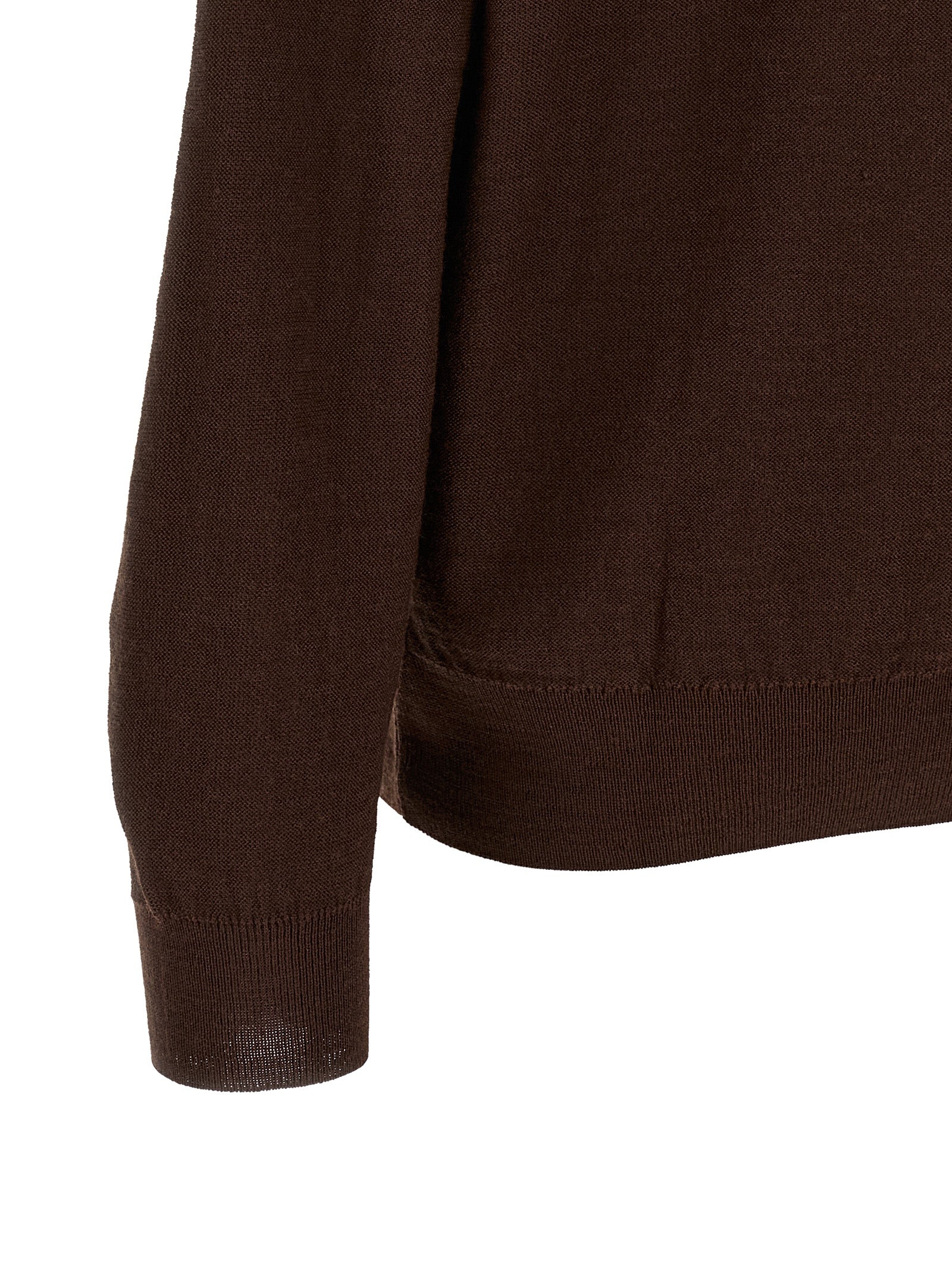 Lemaire Bordeaux Wool Cardigan