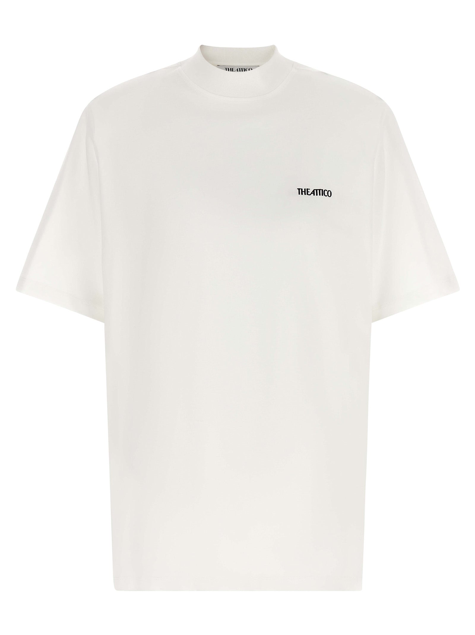 The Attico White Cotton T-Shirt