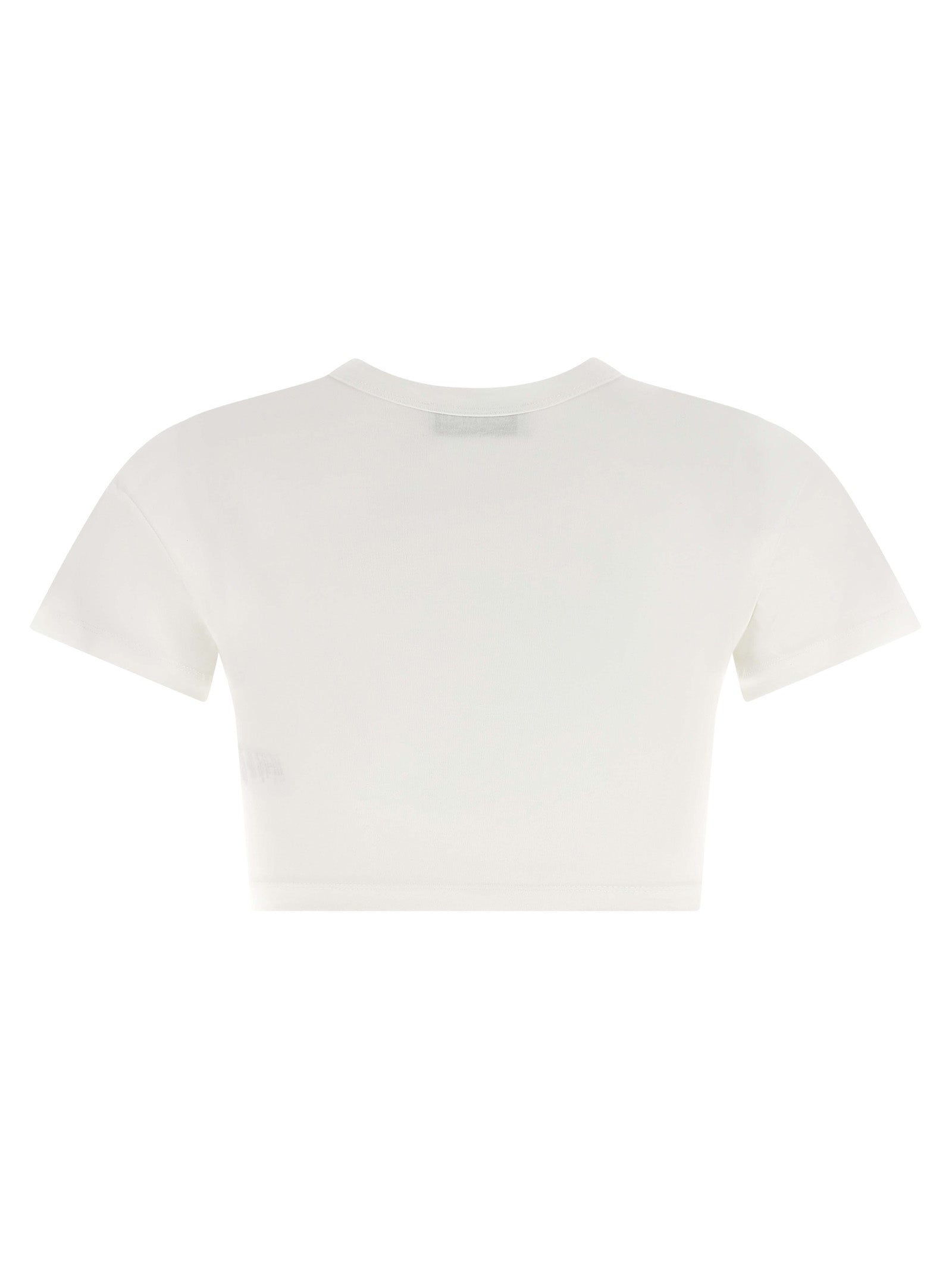 The Attico White Cotton T-Shirt