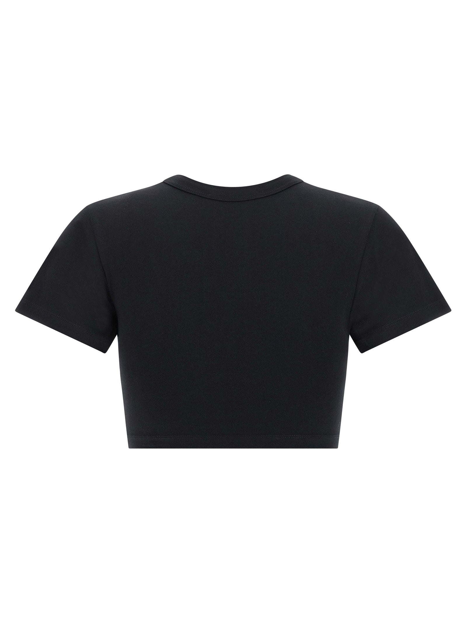 The Attico Black Cotton T-Shirt