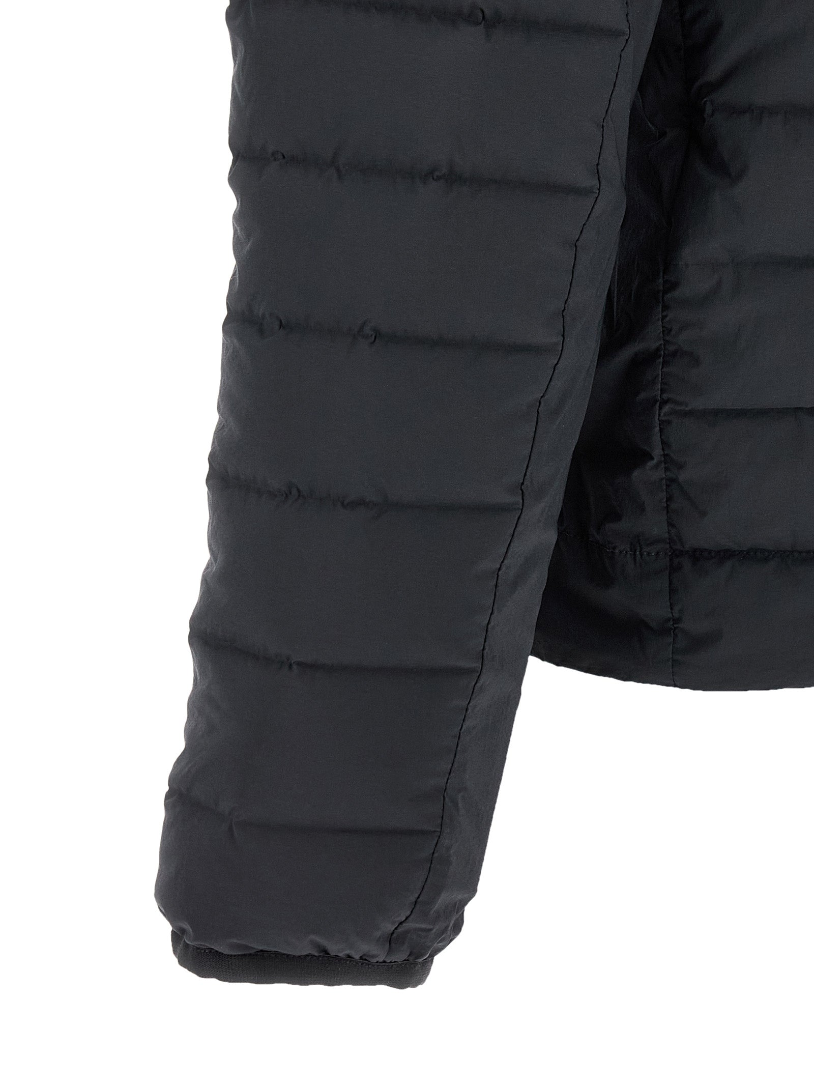 Stone Island Blue Polyamide Full-Length Jacket