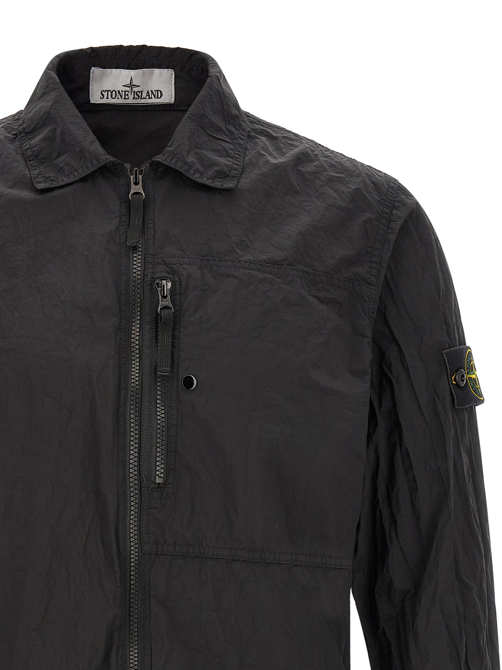 Stone Island Black Polyamide Blouse