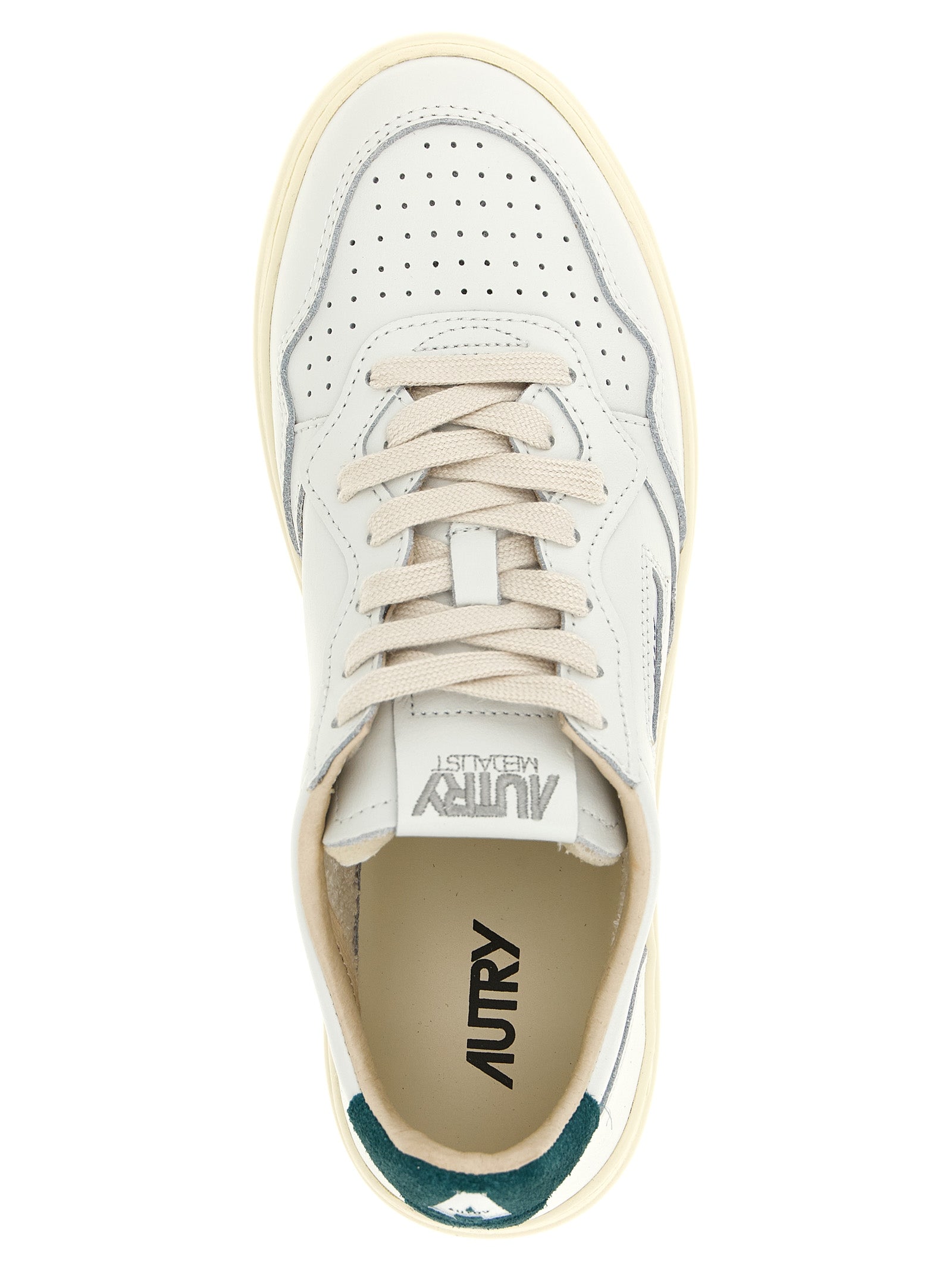 Autry Bicolor Cowhide Low Top Sneakers