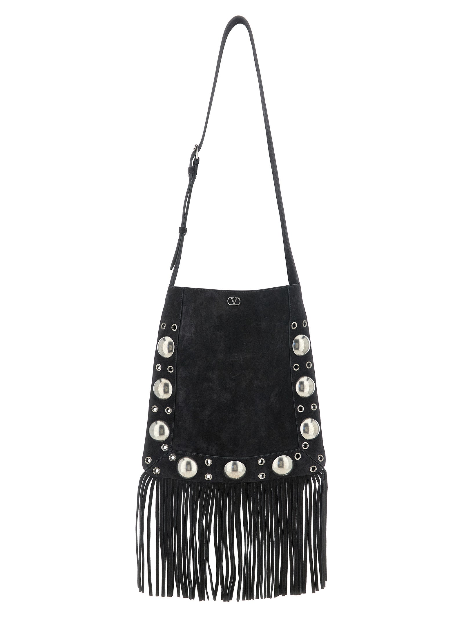 Valentino Garavani Black Calfskin Shoulder Bag