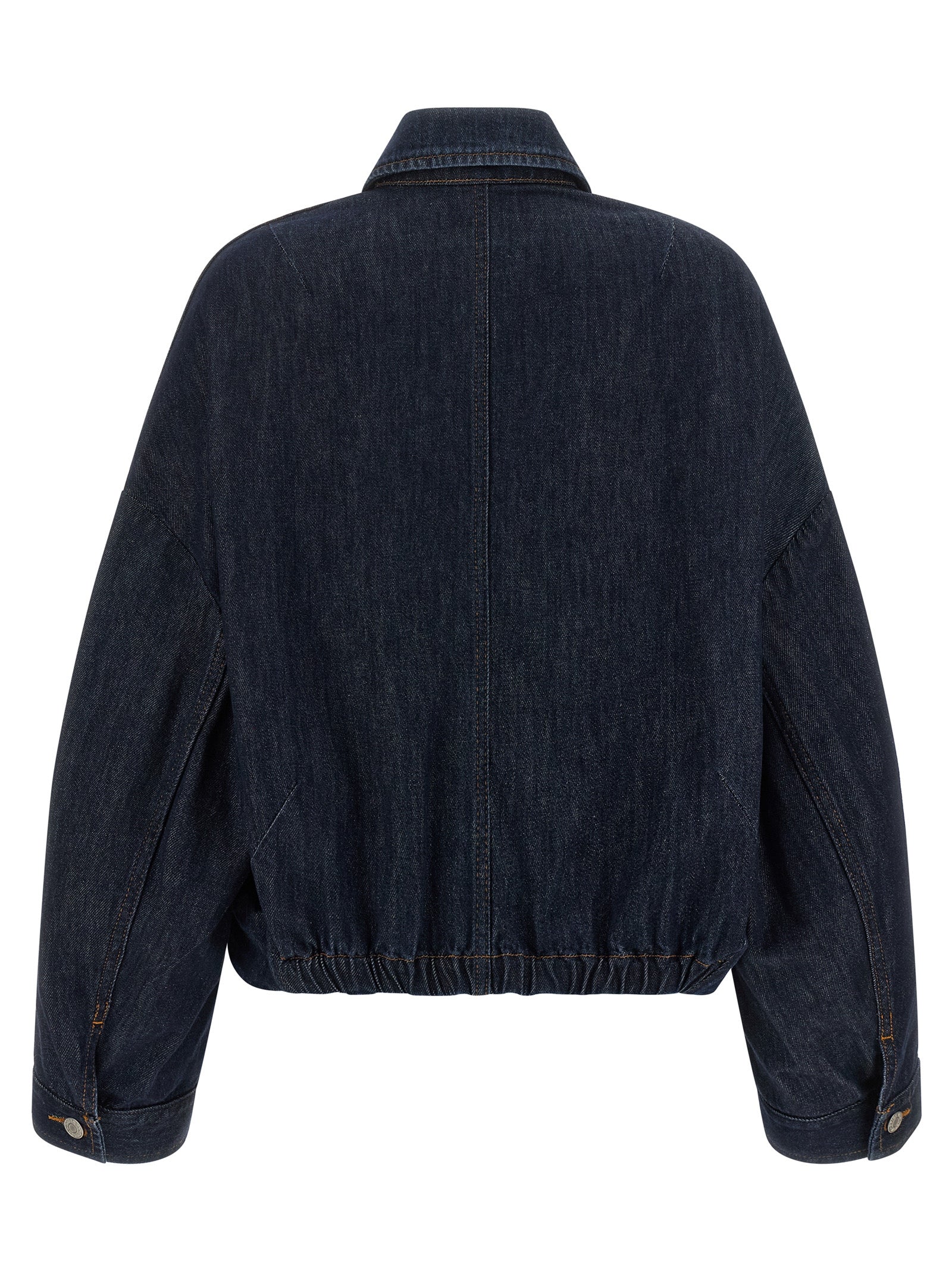 Dries Van Noten Blue Cotton Denim Jacket