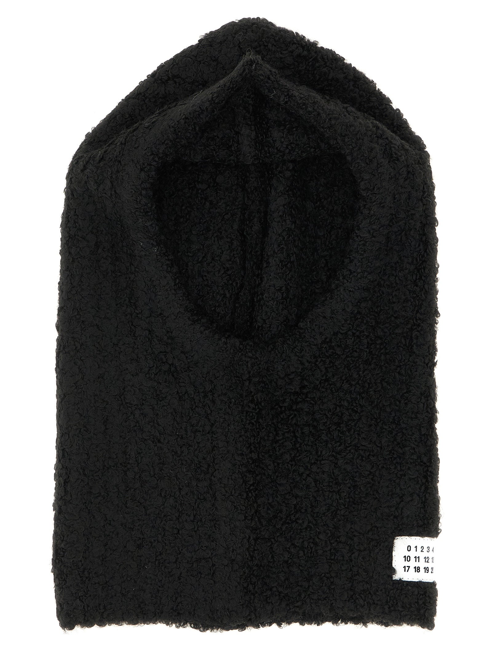 MM6 Maison Margiela Black Marabou Hat