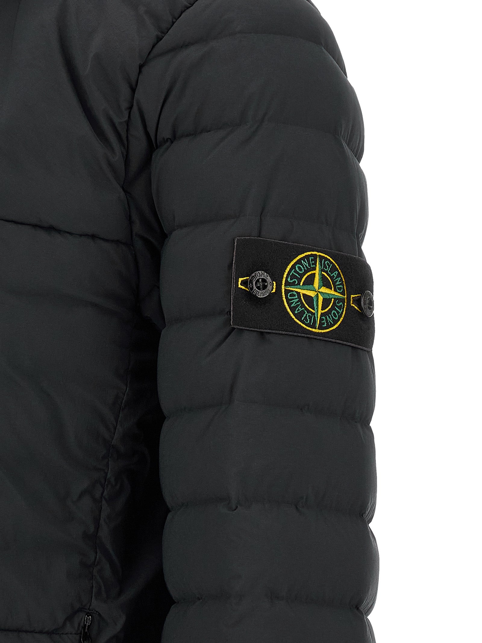 Stone Island Black Polyamide Shell Jacket
