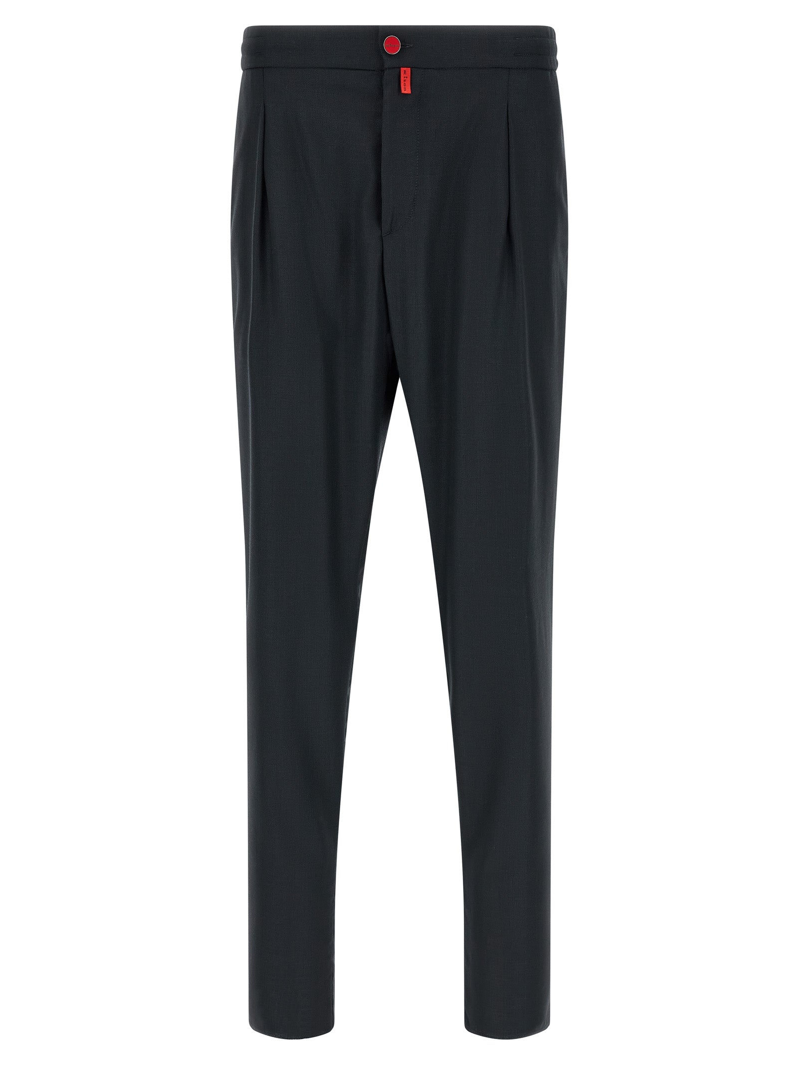 Kiton Blue Wool Pants