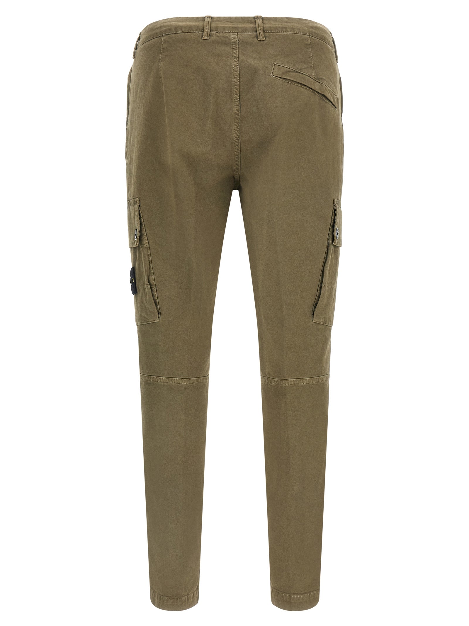 Stone Island Bicolor Cotton Cargo Pants