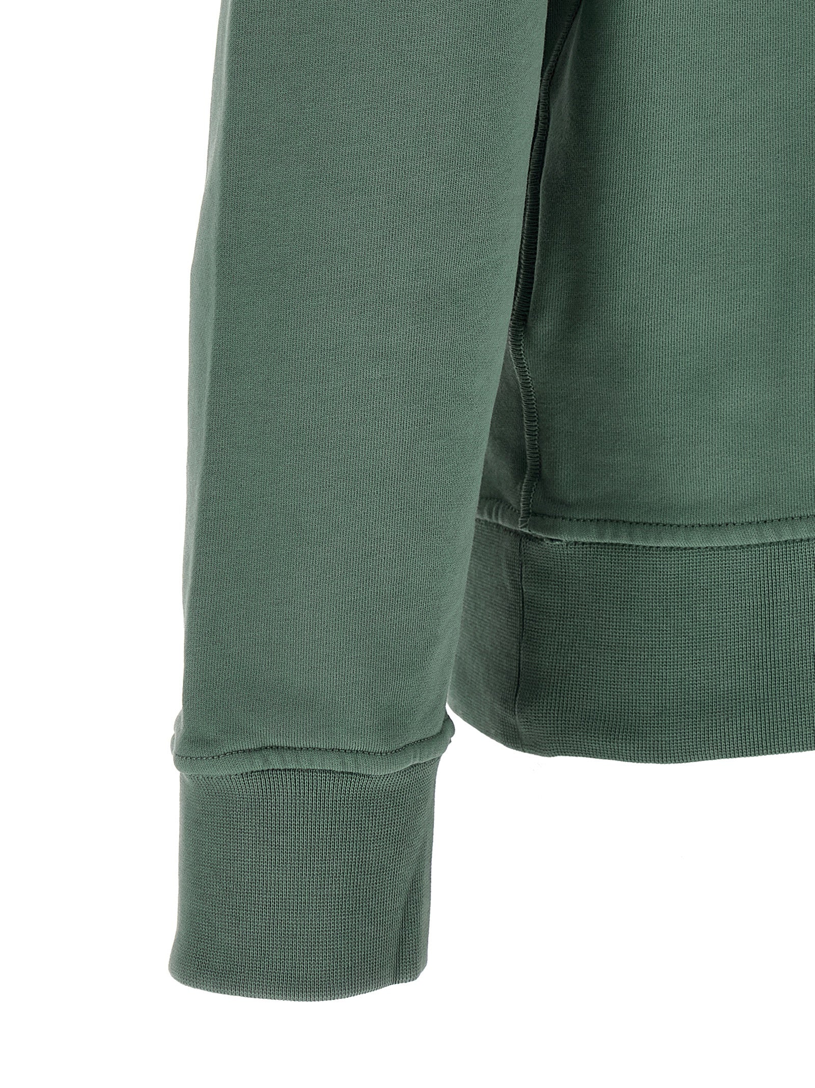 Stone Island Bicolor Cotton Sweatshirt