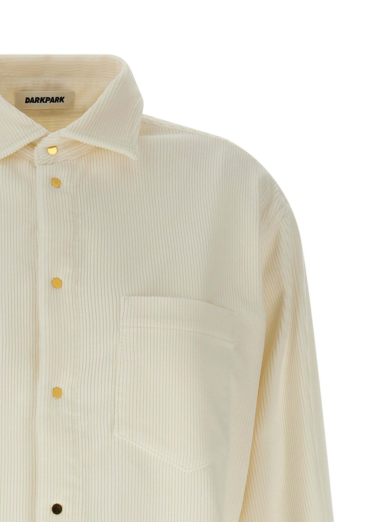 Darkpark White Cotton Blouse