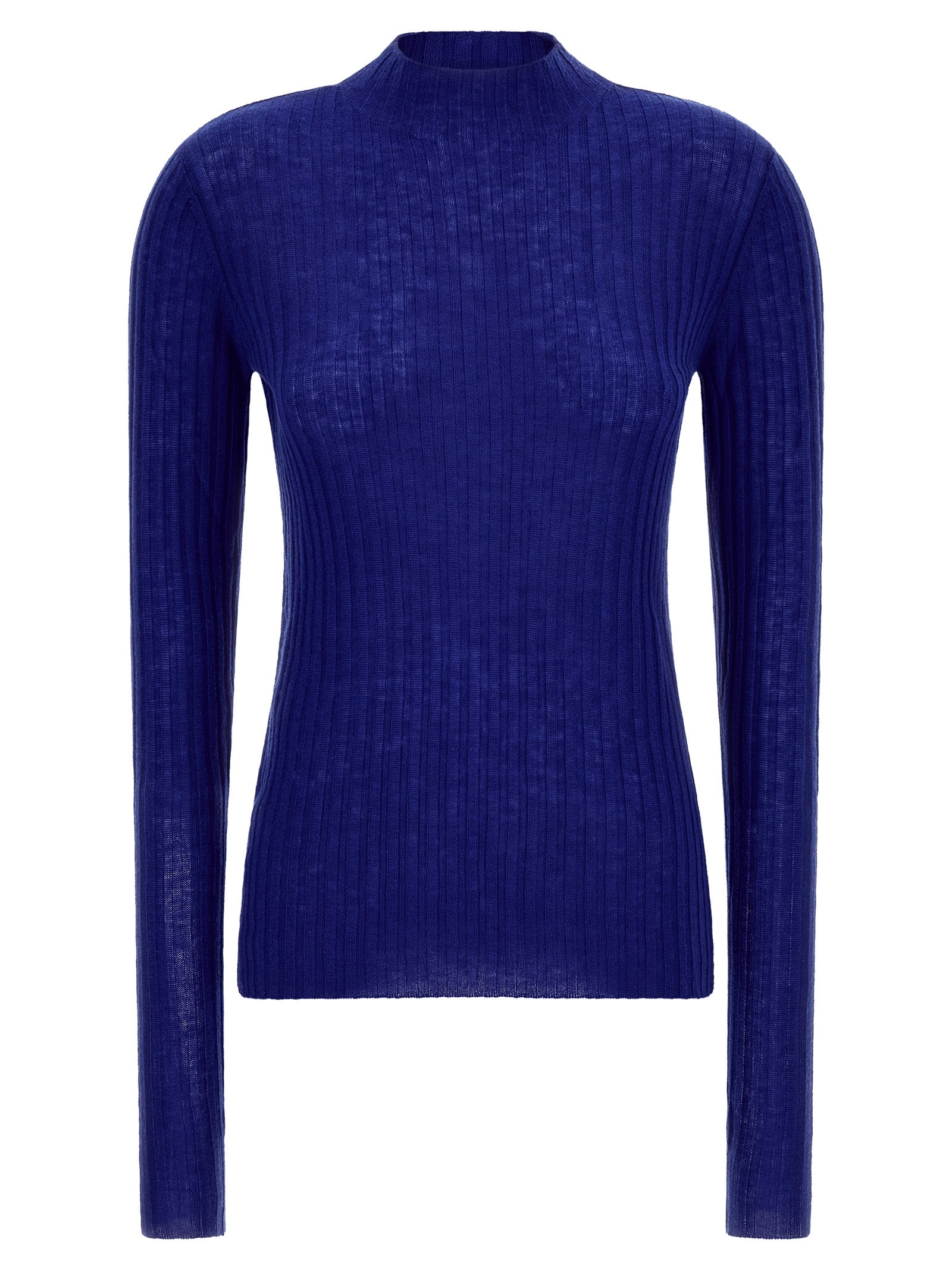 PINKO Blue Wool Cardigan