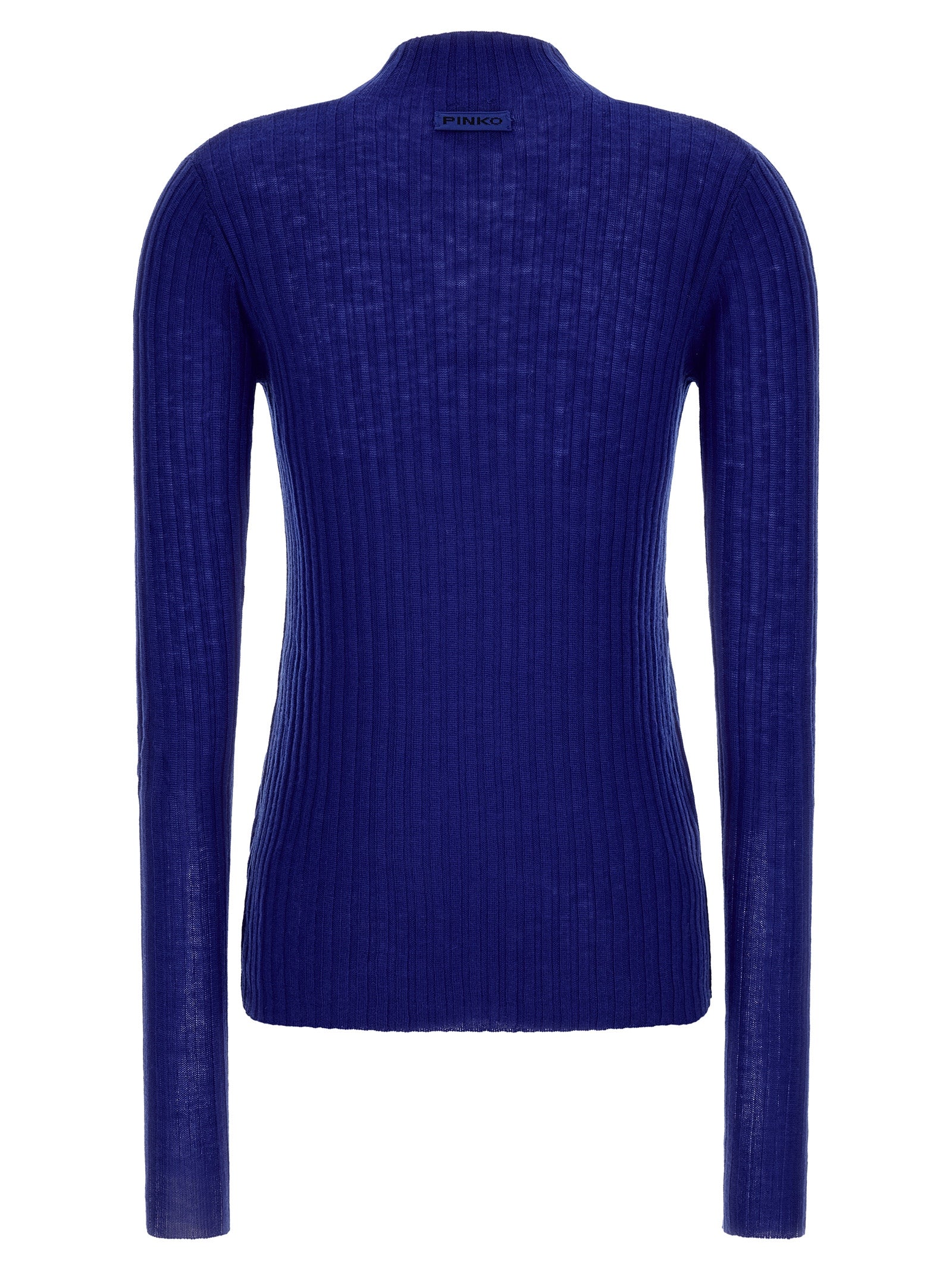 PINKO Blue Wool Cardigan
