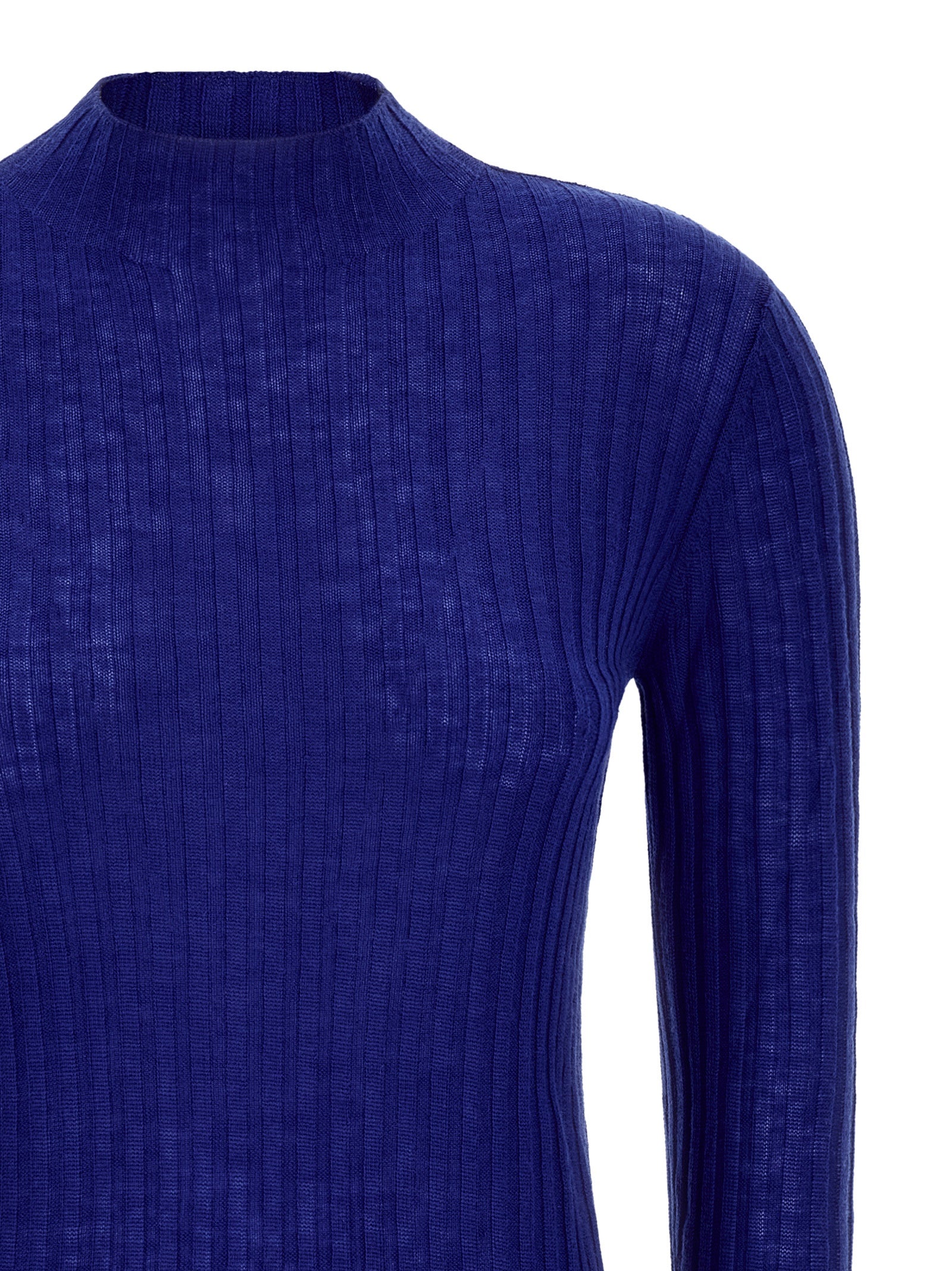 PINKO Blue Wool Cardigan