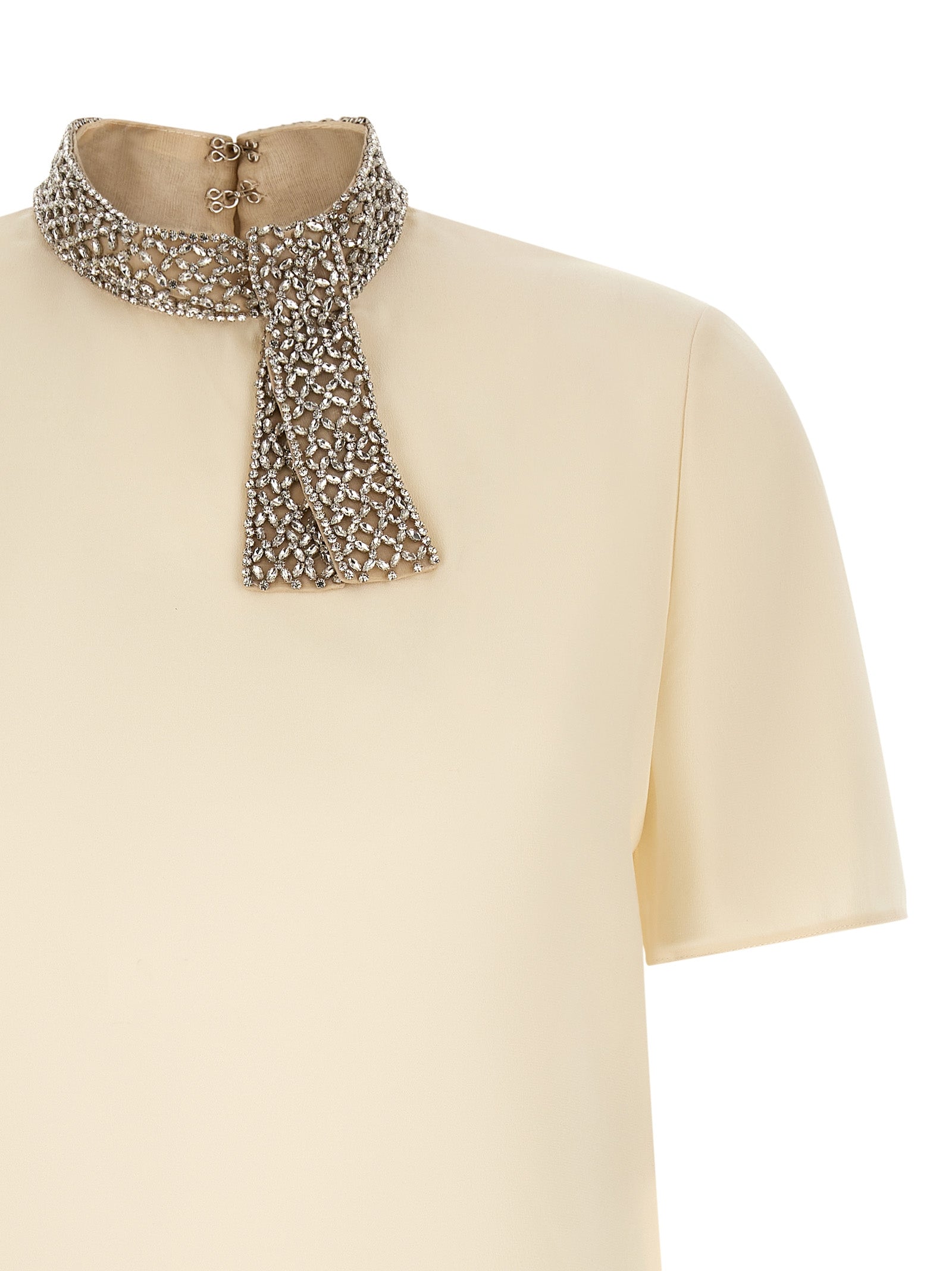 Valentino Garavani White Silk Blouse